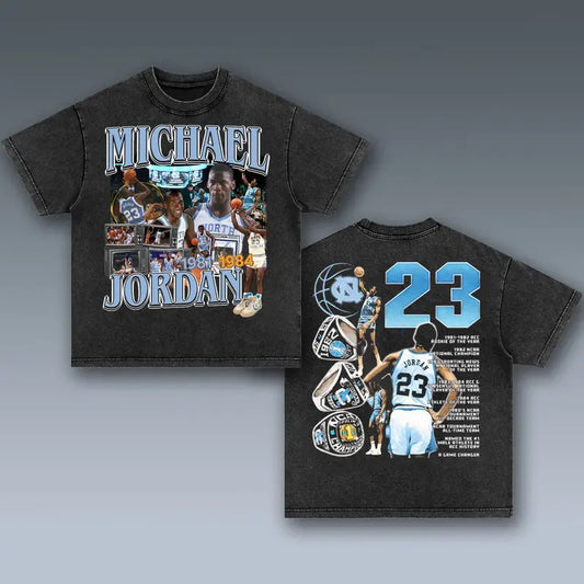 VINTAGE TEE | MICHA3L J0.RDAN Hoodie, Sweatshirt | InkThreadWorks.com