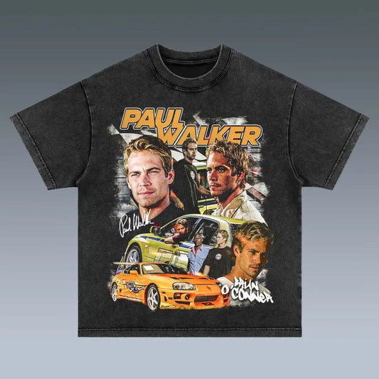VINTAGE TEE | PAUL WALKER Trending Movie T shirt Vintage 90s T-shirt gift for Movie fans gift for him gift for her unisex T-shirt Urbanwear Shirt Casual Fabric