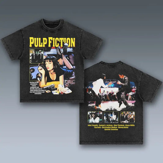 VINTAGE TEE | PULP FICTION Trending Movie T shirt Vintage 90s T-shirt gift for Movie fans gift for him gift for her unisex T-shirt Urbanwear Shirt Casual Fabric