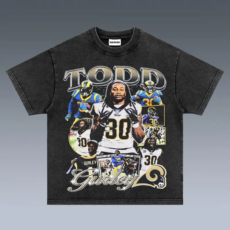 VINTAGE TEE | TODD GURLEY 9.26 - Soft and Comfortable Shirt - Unisex - Graphic T-Shirt
