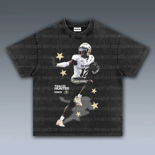 VINTAGE TEE | TRAVIS HUNTER 12.27 - Soft and Comfortable Shirt - Unisex - Graphic T-Shirt