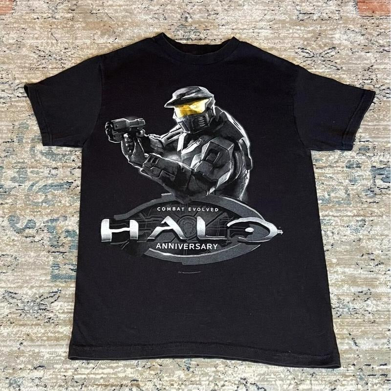 VTG 2011 HALO Anniversary Shirt Black Video Game All Size Menswear Hoodie, Sweatshirt | InkThreadWorks.com