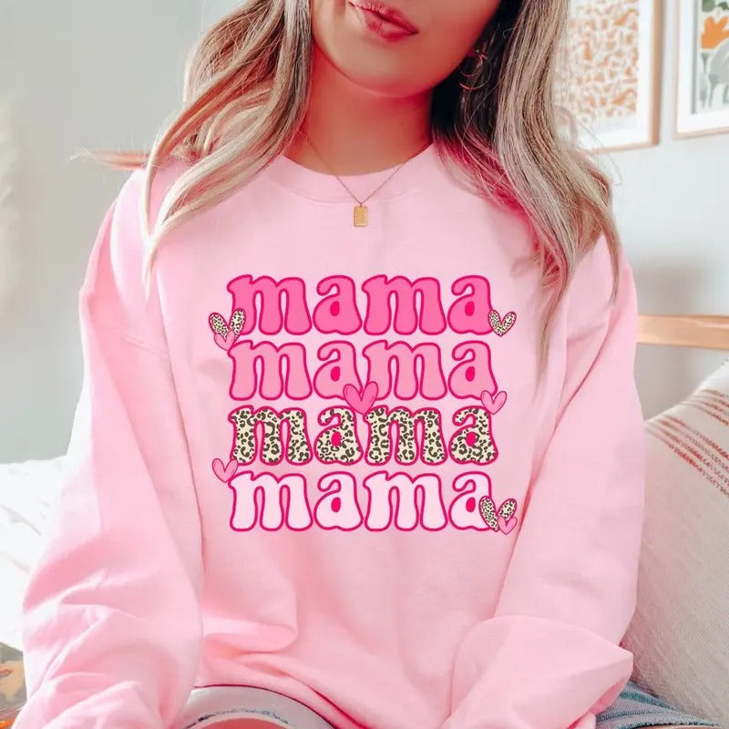 Valentine Sweatshirt, Mama Sweatshirt, Valentines Day Sweatshirt, Valentine Gifts, Gift For Her T-Shirts, Hoodie