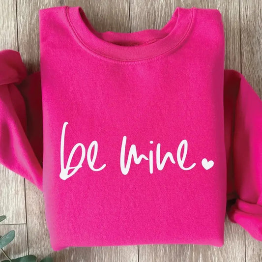 Valentine's Day Shirt Shirt, Be Mine Shirt, Valentine, Teacher, Heart, Love Hoodie, Sweatshirt | InkThreadWorks.com