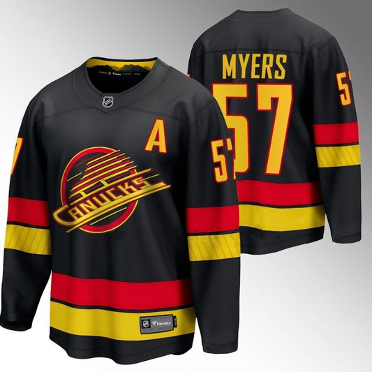 Vancouver Canucks #67 Tyler Myers Black 2023-24 Alternate
