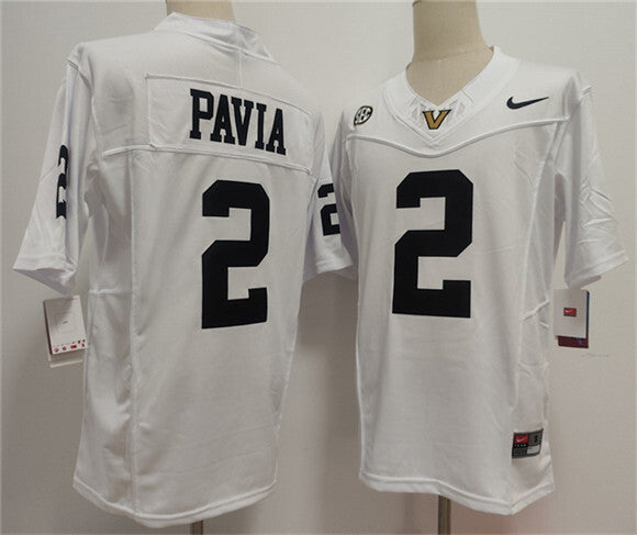 Vanderbilt Commodores #2 Diego Pavia