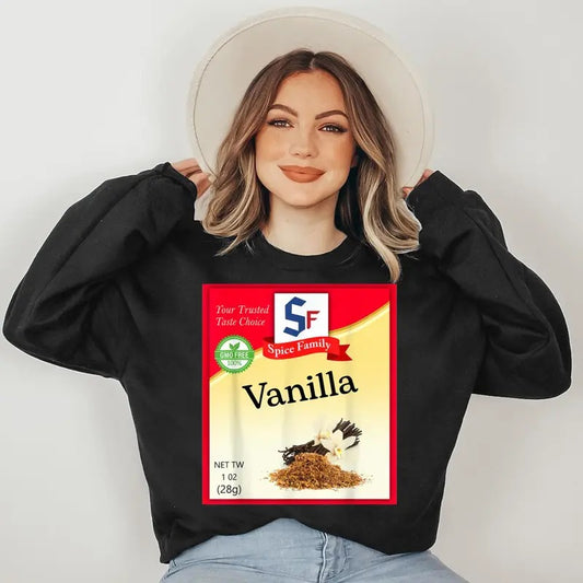 Vanilla Condiment Costume Holiday Spice Costumes Sweatshirt T-Shirts, Hoodie | InkThreadWorks.com