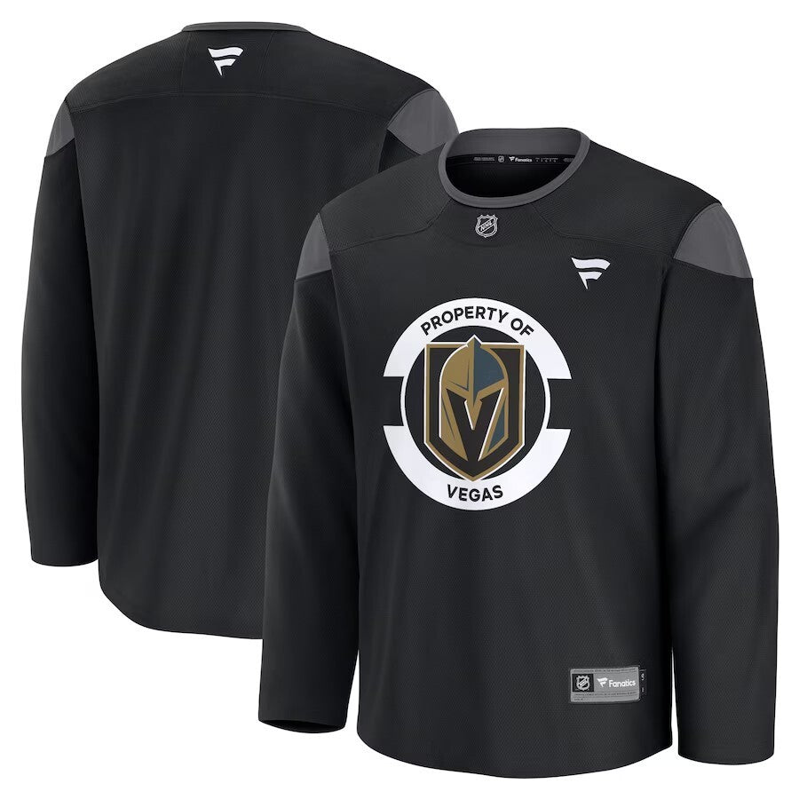 Vegas Golden Knights Fanatics Team Practice Jersey - Black