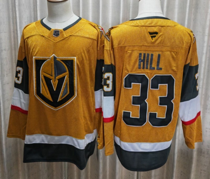 Vegas Golden Knights #33 Adin Hill Cavaliers Style 1