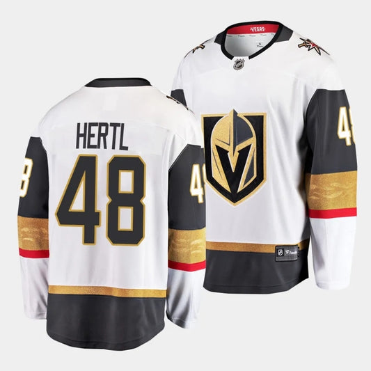 Vegas Golden Knights #48 Tomas Hertl Away White Jersey