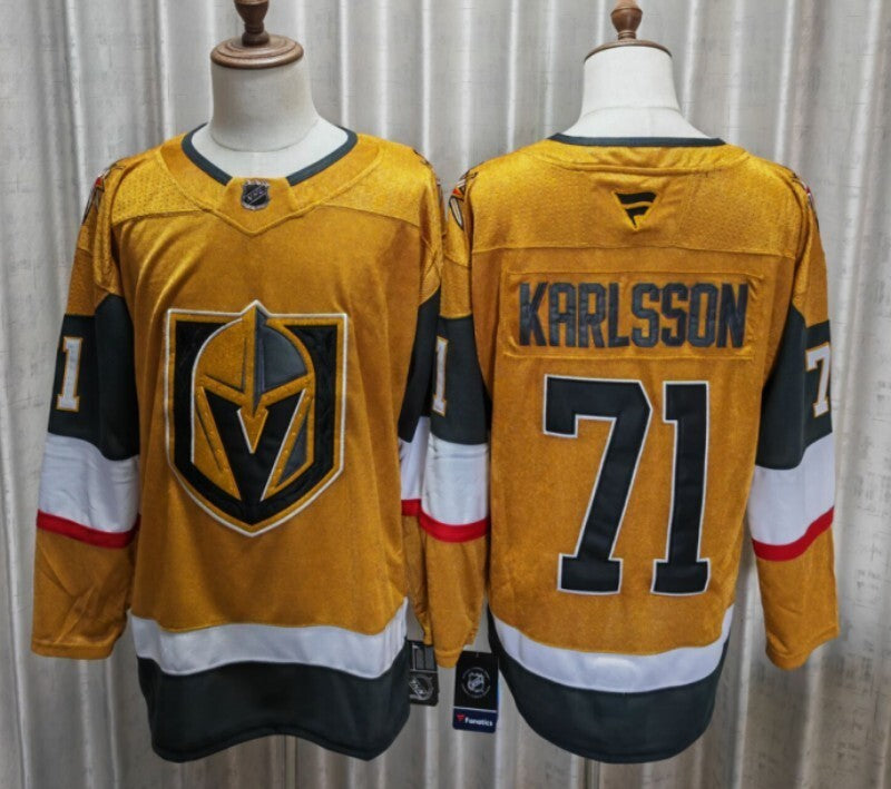 Vegas Golden Knights #71 William Karlsson Cavaliers Style 1