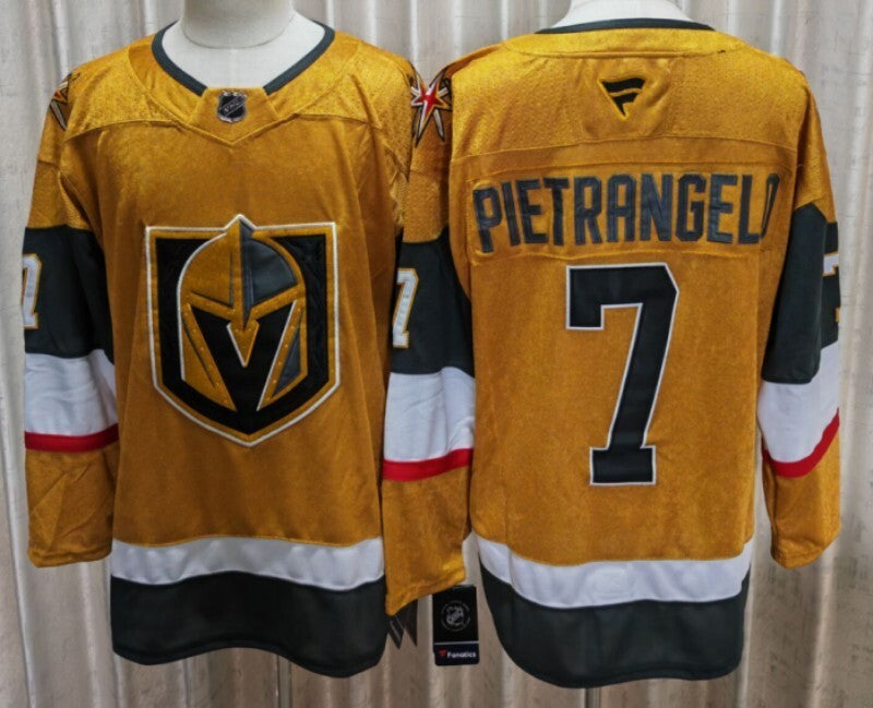 Vegas Golden Knights #7 Alex Pietrangelo Cavaliers Style 1