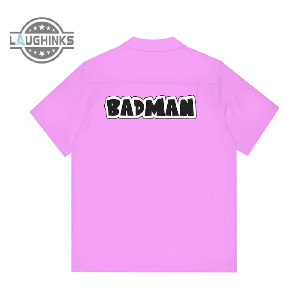 Vegeta Pink Shirt Badman Vegeta Badman Hawaiian Shirt And Shorts Badman Vegeta Shirt Vegeta Badman Outfit NEW