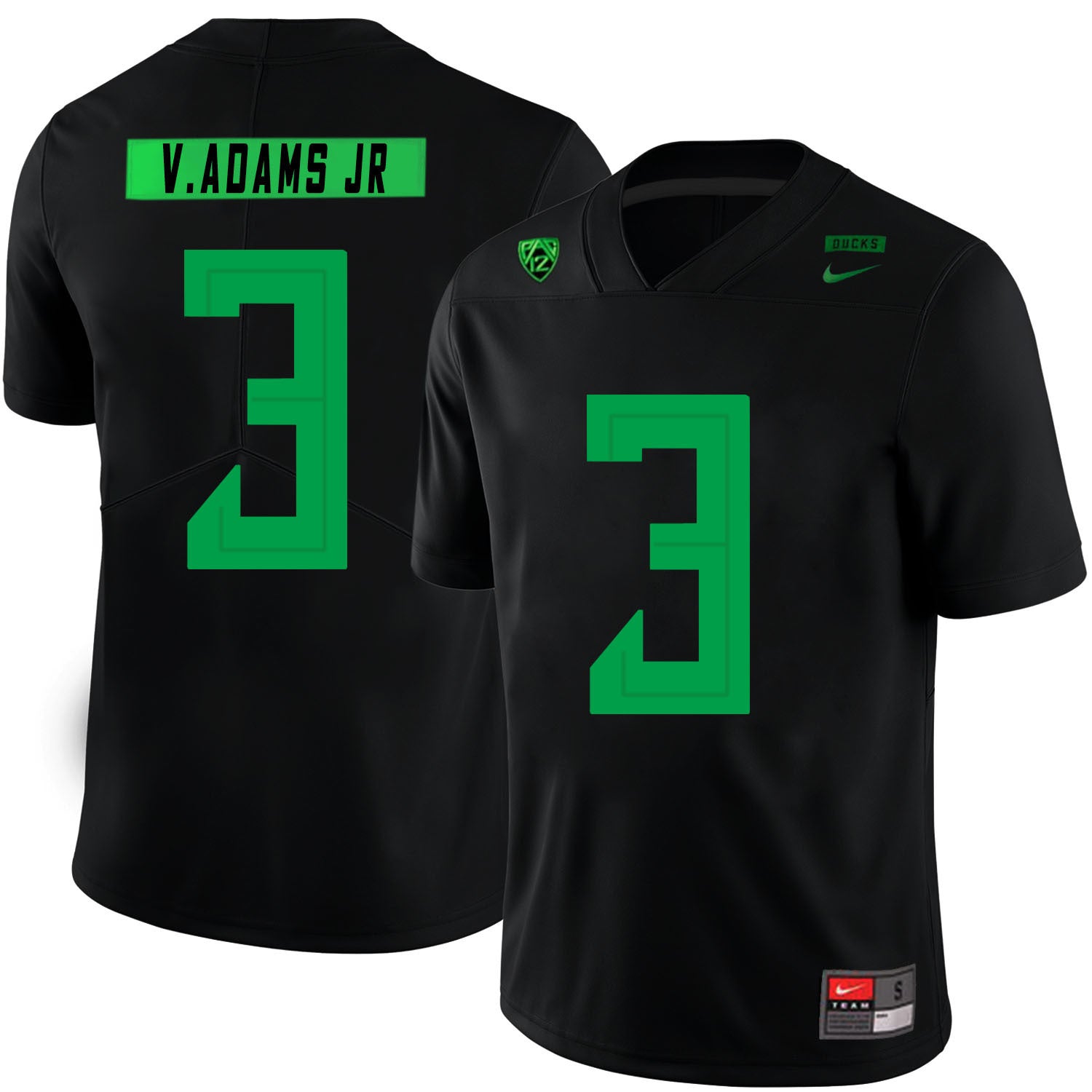 Vernon Adams Jr 3 Black