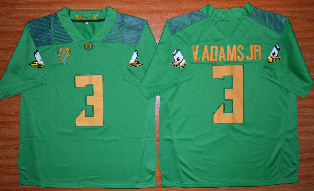 Vernon Adams Jr #3 green