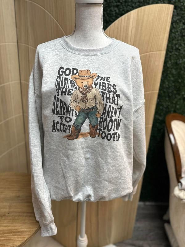 Vibes That Aren't Rootin Tootin Sweatshirt or Tee Hoodie | InkThreadWorks.com