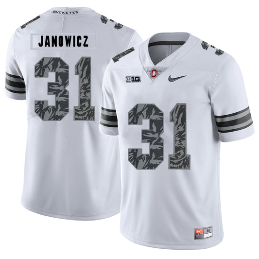 Vic Janowicz 31 Pattern White