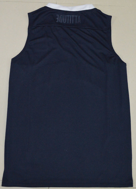 Villanova Basketball Blank Navy Back
