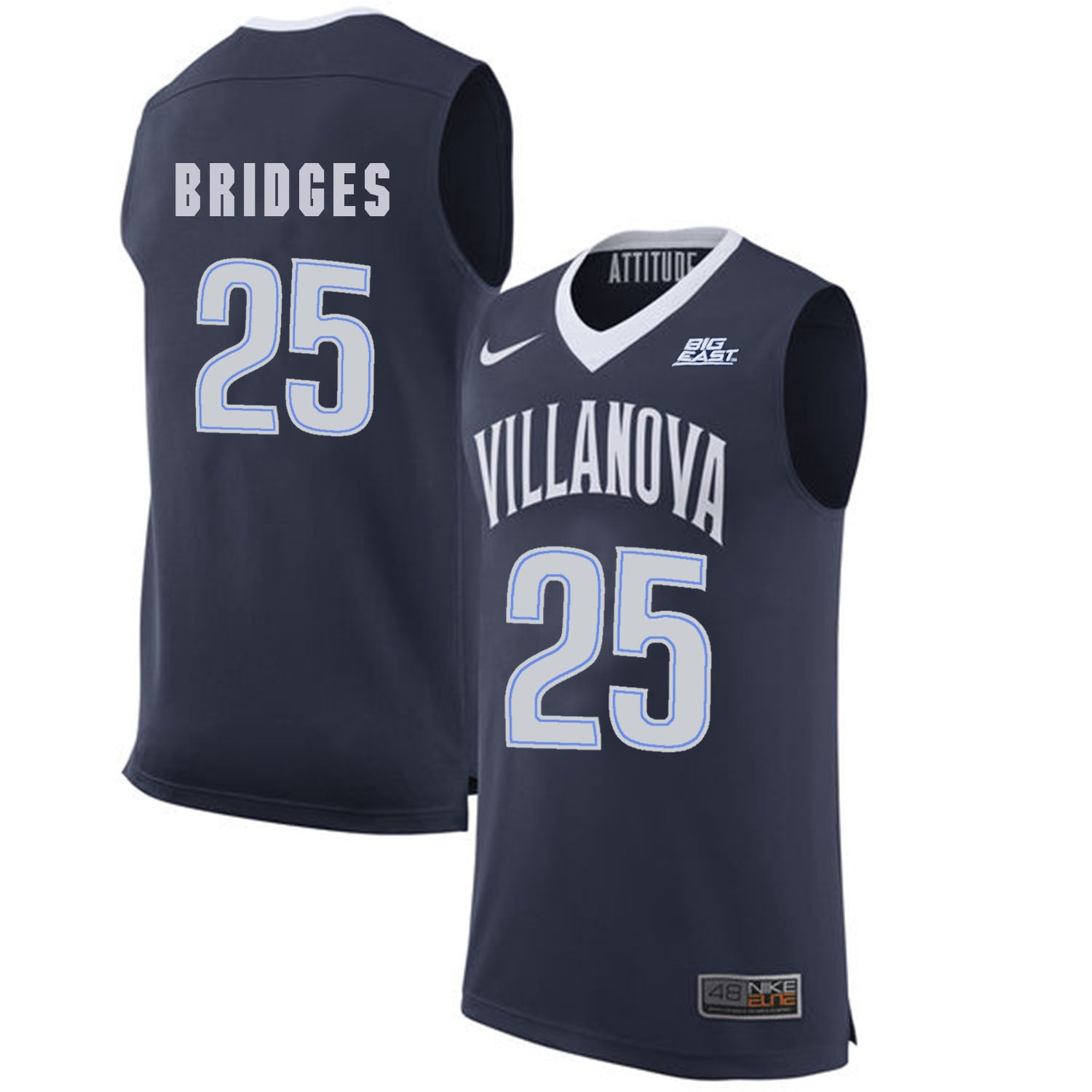 Villanova Wildcats Bridges 25 Navy