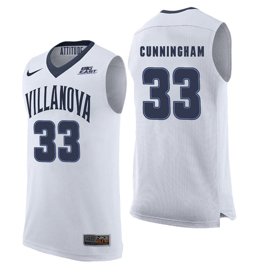 Villanova Wildcats Cunningham 33 White