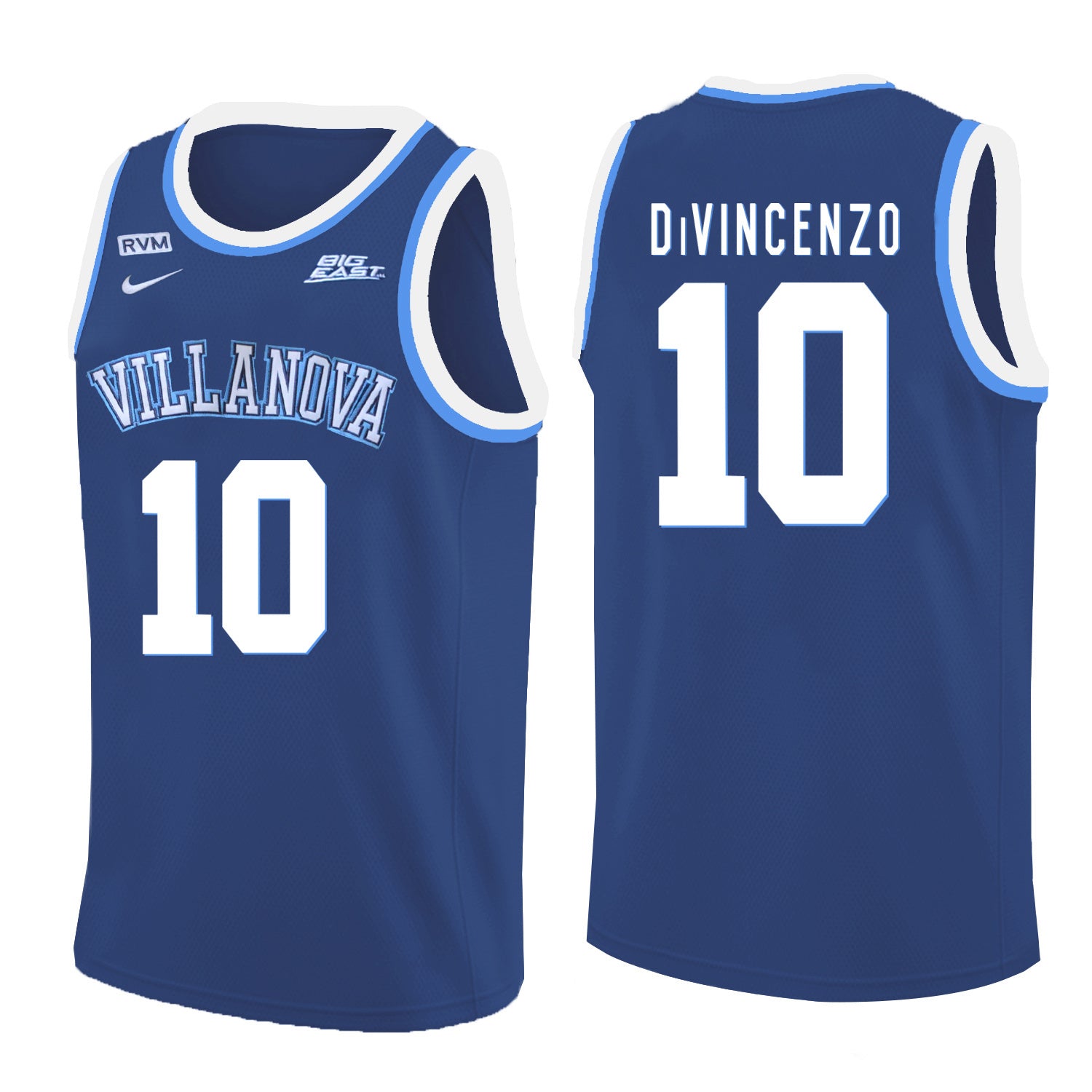 Villanova Wildcats DiVincenzo 10 Crew Neck Navy