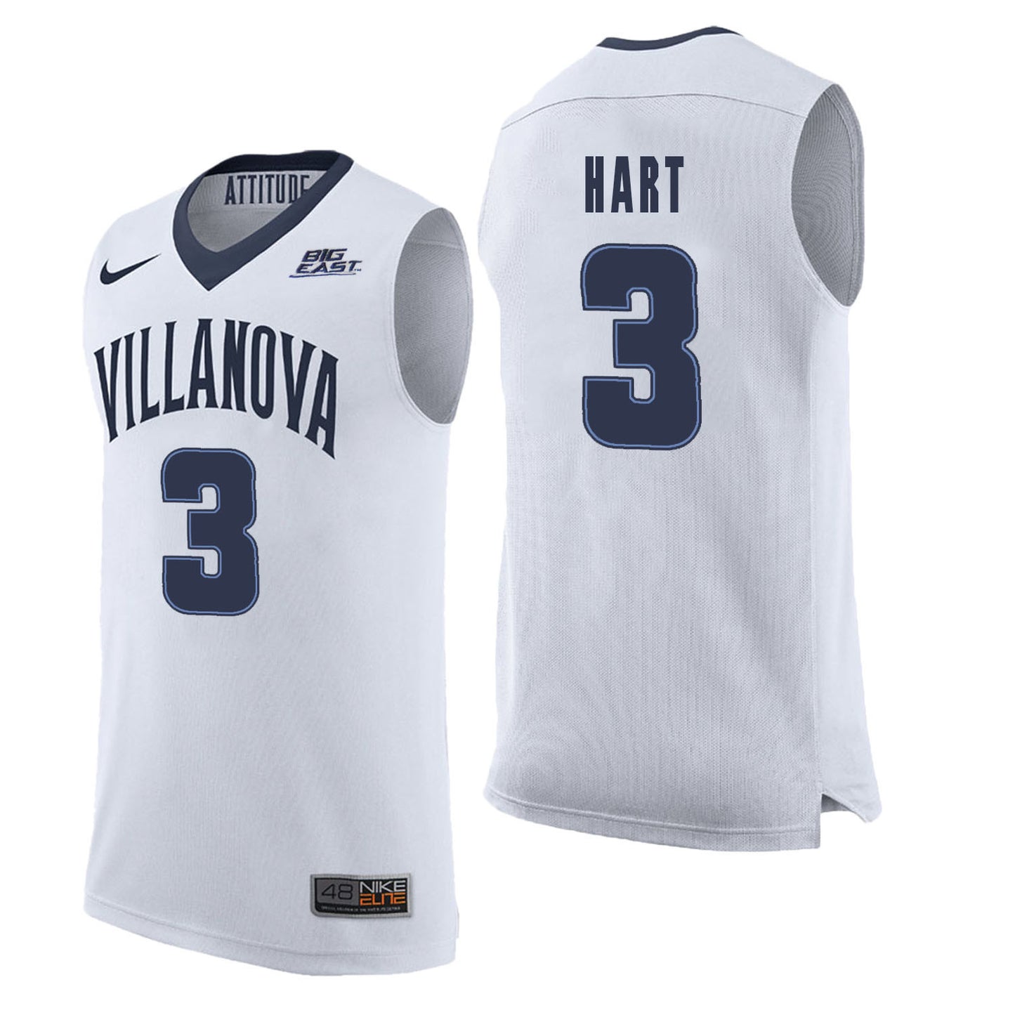 Villanova Wildcats Hart 3 White