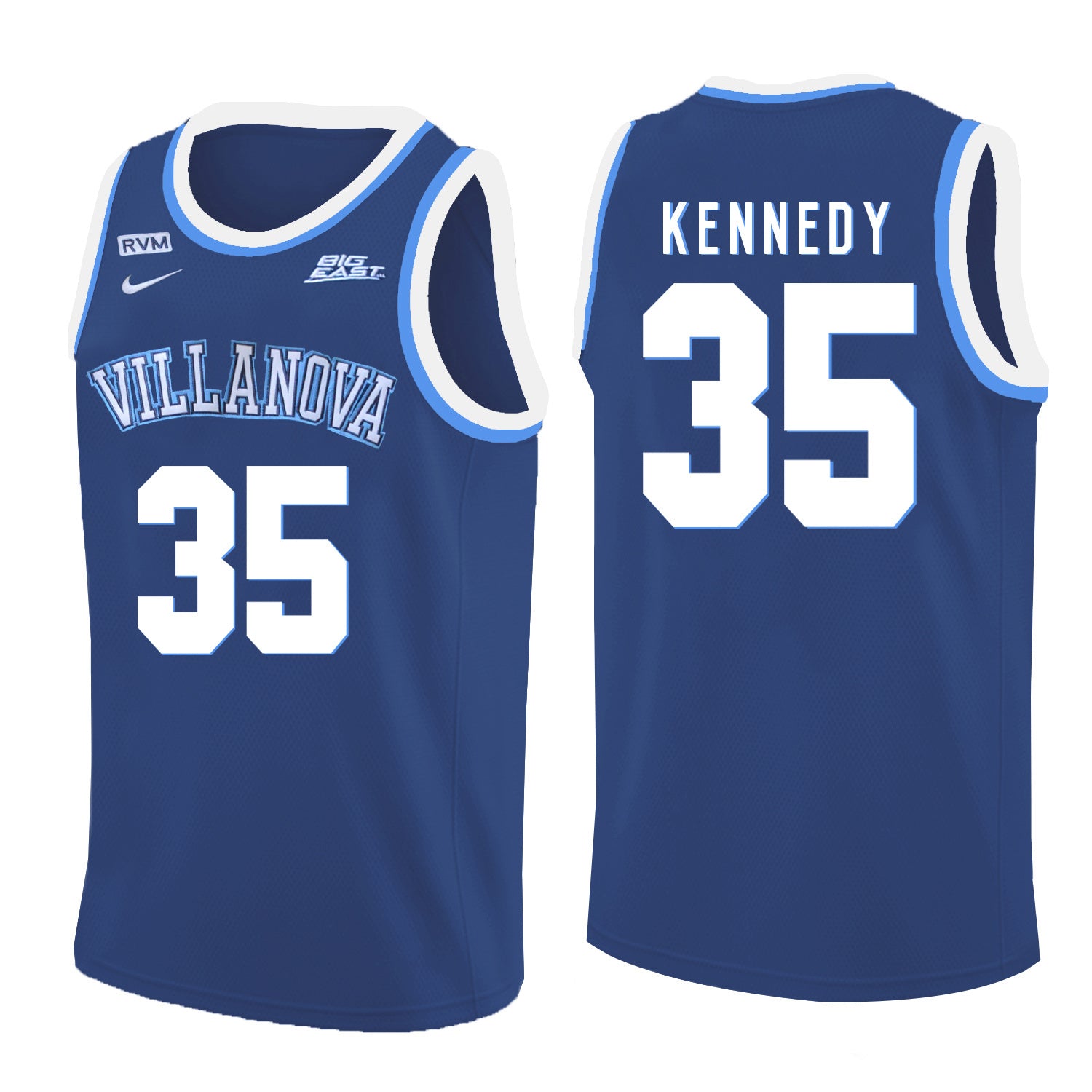 Villanova Wildcats Kennedy 35 Crew Neck Navy