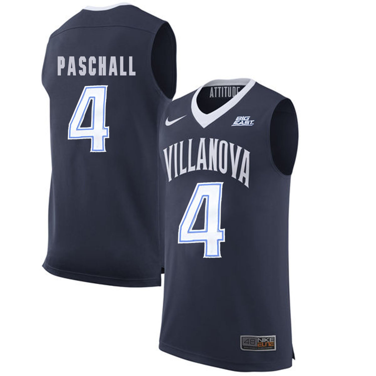 Villanova Wildcats Paschall 4 Navy