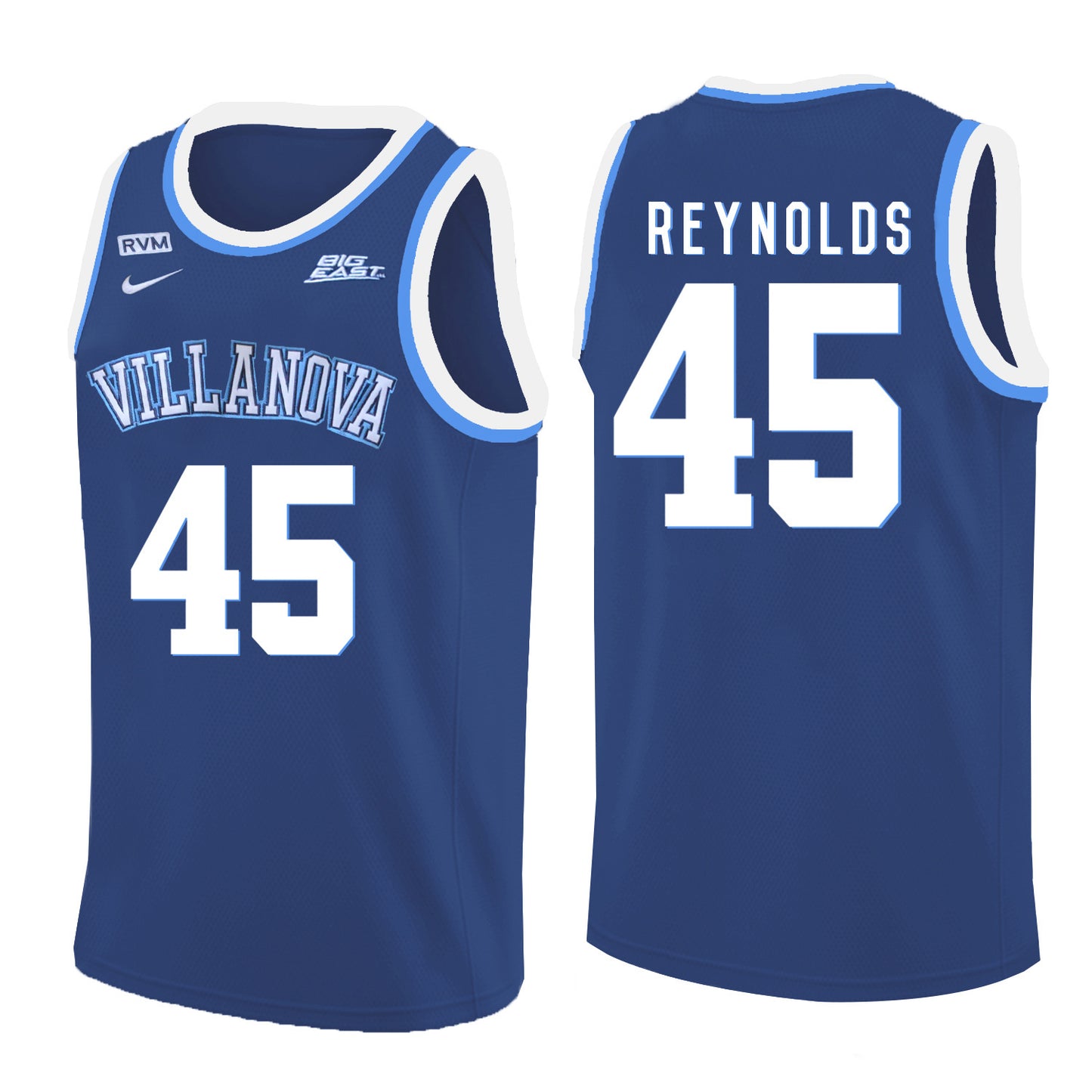 Villanova Wildcats Reynolds 45 Crew Neck Navy