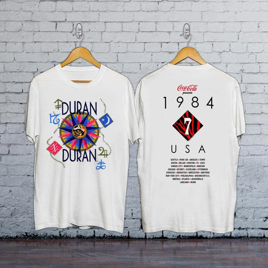 Vintage 1984 Duran Duran Concert Tour T-Shirt