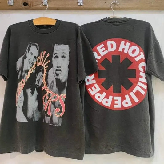 Vintage 1990 Red Hot Chili Pepper Band T-Shirt