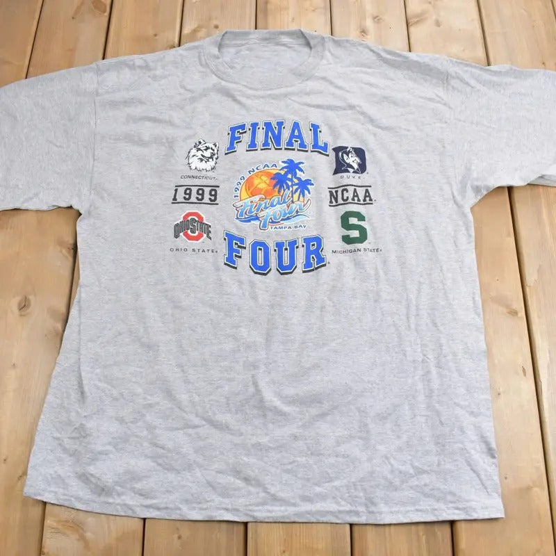 Vintage 1999 NCAA Final Four Collegiate Logo Athletic T-Shirt Hoodie, Sweatshirt | InkThreadWorks.com