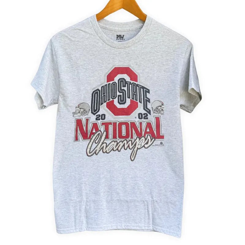 Vintage 2002 Ohio State University National Champs Collegiate Graphic Sweater Made In USA, Made In USA, Sportswear, Men's Sweater, Women's Sweater