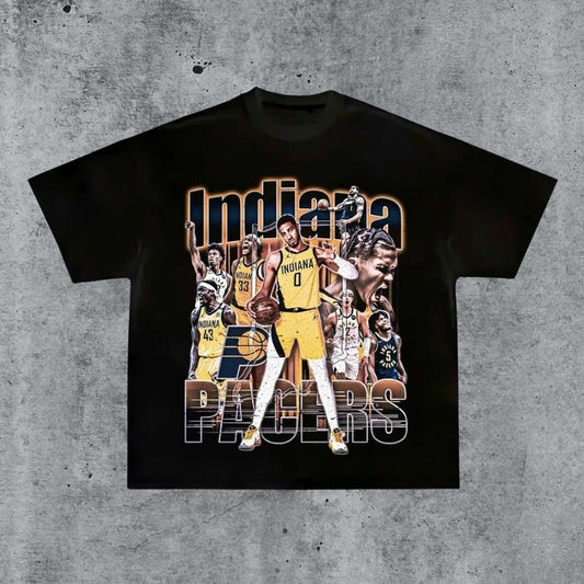 Vintage 90S Indiana T-Shirt, Homage Retro Classic Graphic Tee Bootleg Bestseller Unisex Sport T-Shirt Gift, Gift For Fan