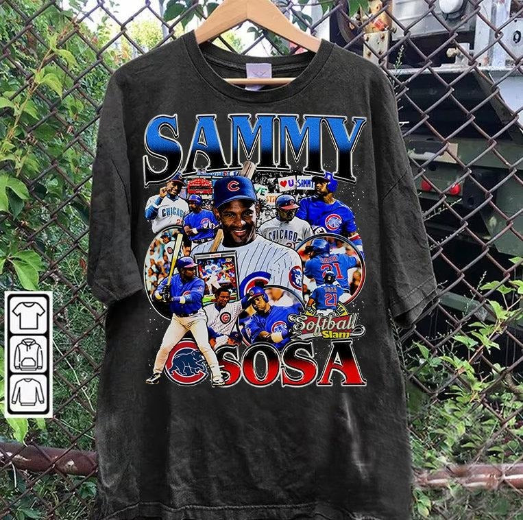 Vintage 90s Graphic Style Sammy Sosa T-shirt - Sammy Sosa Baseball Tee - Sammy Sosa Vintage Tee For Man and Woman Unisex T-shirt, Gift For Fan