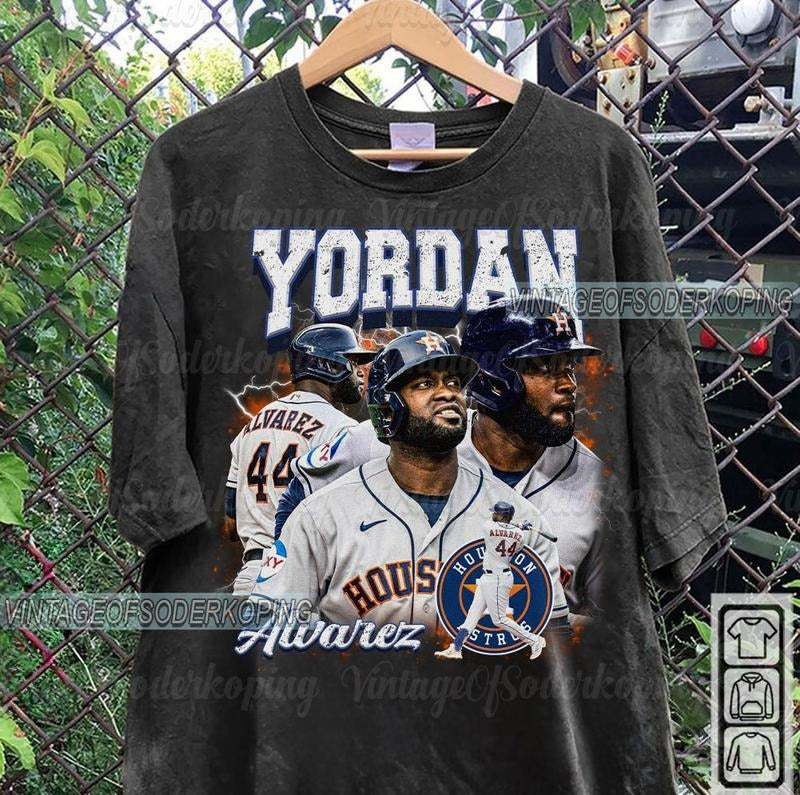 Vintage 90s Graphic Style Yordan Álvarez T-Shirt Best Price