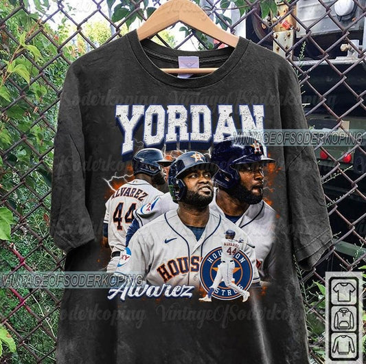 Vintage 90s Graphic Style Yordan Álvarez T-Shirt Best Price