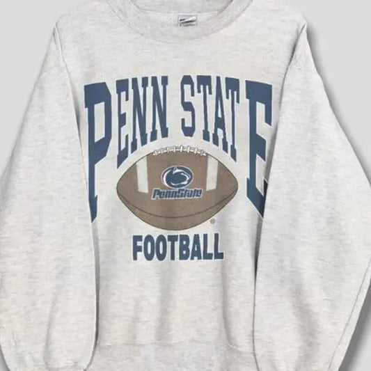 Vintage 90s Penn State University Nittany Lions Football Crewneck Sweatshirt T-Shirts, Hoodie | InkThreadWorks.com