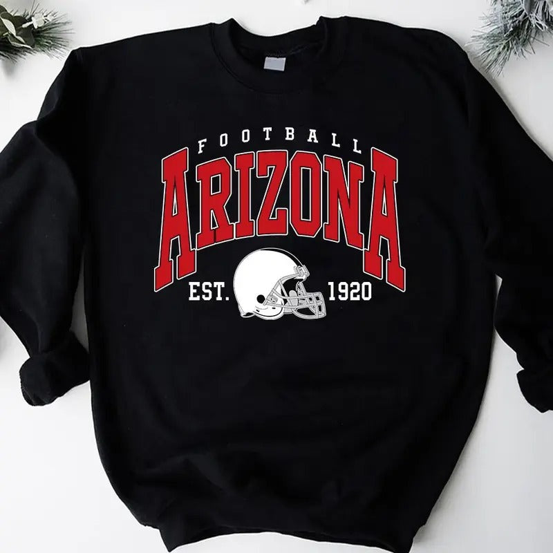 Vintage Arizona Football Sweatshirt, Retro Arizona Football Shirt, Arizona Game Day