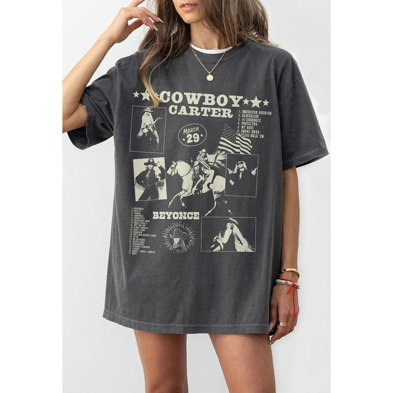 Vintage Beyon Cowboy Carter Shirt, Beyhive Exclusive Merch Best Price Hoodie, Sweatshirt | InkThreadWorks.com