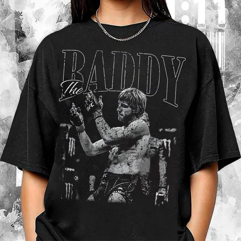Vintage Bootleg Paddy Pimblett Shirt, Retro Graphic Collage T-Shirt, Gift For Fan Boxing