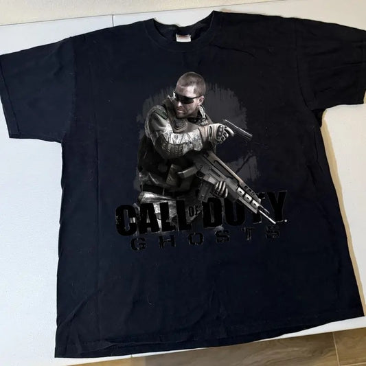 Vintage Call Of Duty Ghost Unisex Shirt All Color All Size Cotton Fit Hoodie, Sweatshirt | InkThreadWorks.com