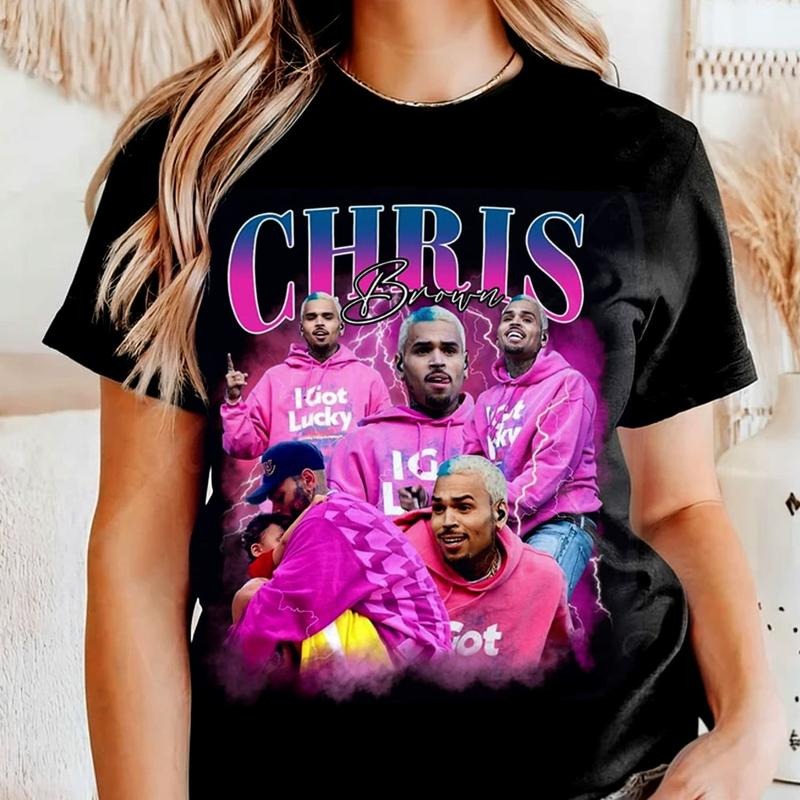 Vintage Ch.Ris Br.Own Bootleg T Shirt, Breezy Graphic Tee Shirt, Ch.Ris Br.Own Homage 90s Tee, Cb Concert Tee, Cb Fans Merch, 11 11 Tour Shirt, Unisex T-Shirt, Gifts For Fans, Short Sleeve Tee Shirt
