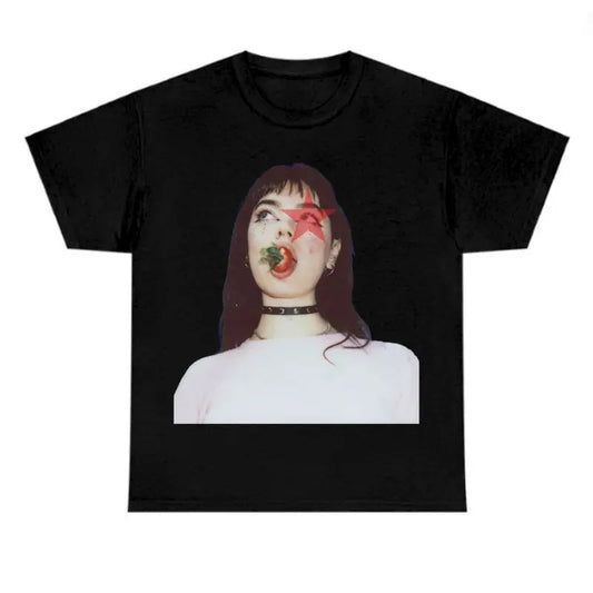 Vintage Charliii Red Star Graphic T-Shirt Fan Tee