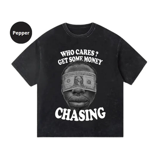 Vintage Chasing Money Graphic Tshirt, Sweatshirt, Hoodie Size S- 3XL,Gift For Women Top Womenswear Underwear Humen, Underwear Tshirt Lady Streetwear Human Shortsleeve Shoe Comfort T-Shirt Casual Crewneck