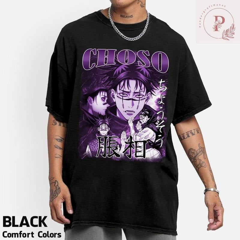 Vintage Choso Shirt, Choso Anime Shirt, Anime Manga Shirt