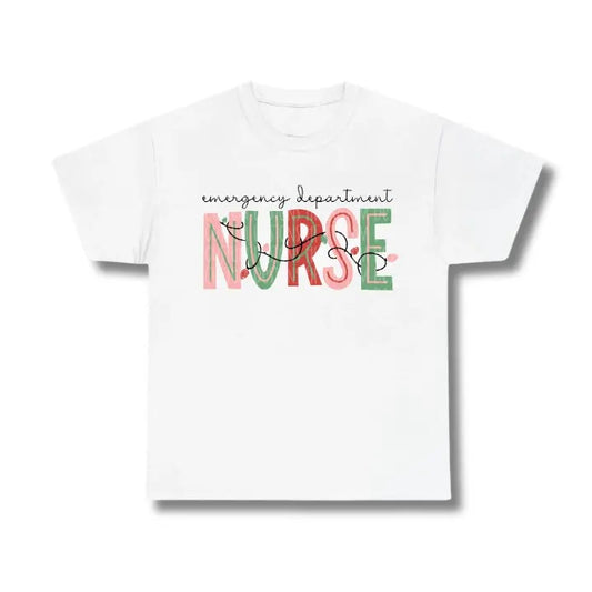 Vintage Christmas Nurse Graphic Tee, Sweatshirt, Hoodie Size S-3XL,Gift For Women Top Womenswear Underwear Humen Printed Comfort