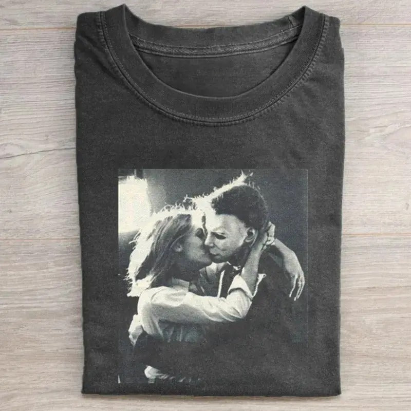 Vintage Christmas Thug Life Movie Graphic Tee - Christmas Gr1nch - Home Alone - Chirstmas Friends Shirt - Funny Christmas Gifts Casual Streetwear