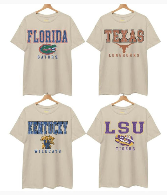 Vintage College Gameday Couture NCAA T-shirt, Vintage T-shirt All Teams NCAA, Classic Sport T-shirt, Gifts For Sport. Cotton