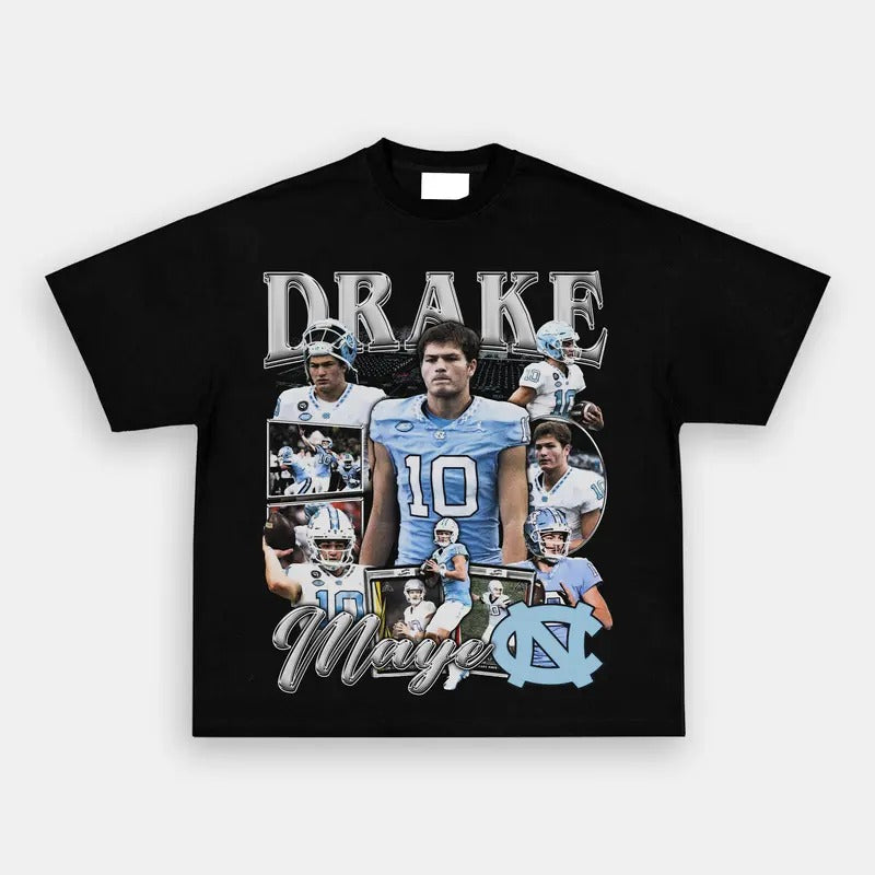 Vintage College Graphic Tee, DRAKE MAYE TEE